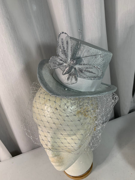 Iona - steampunk mini top hat fascinator