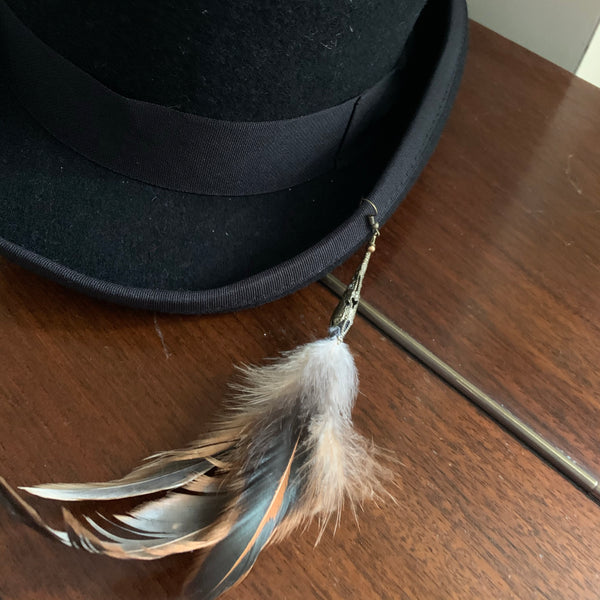 Feather earrings (long)