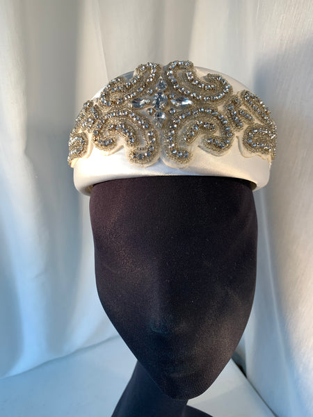 Handmade headband - deep