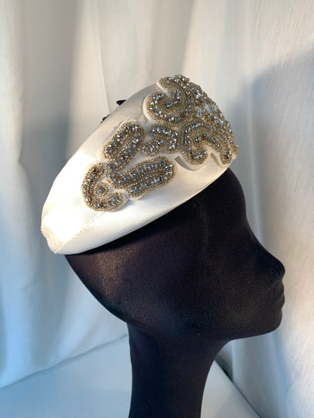 Handmade headband - deep